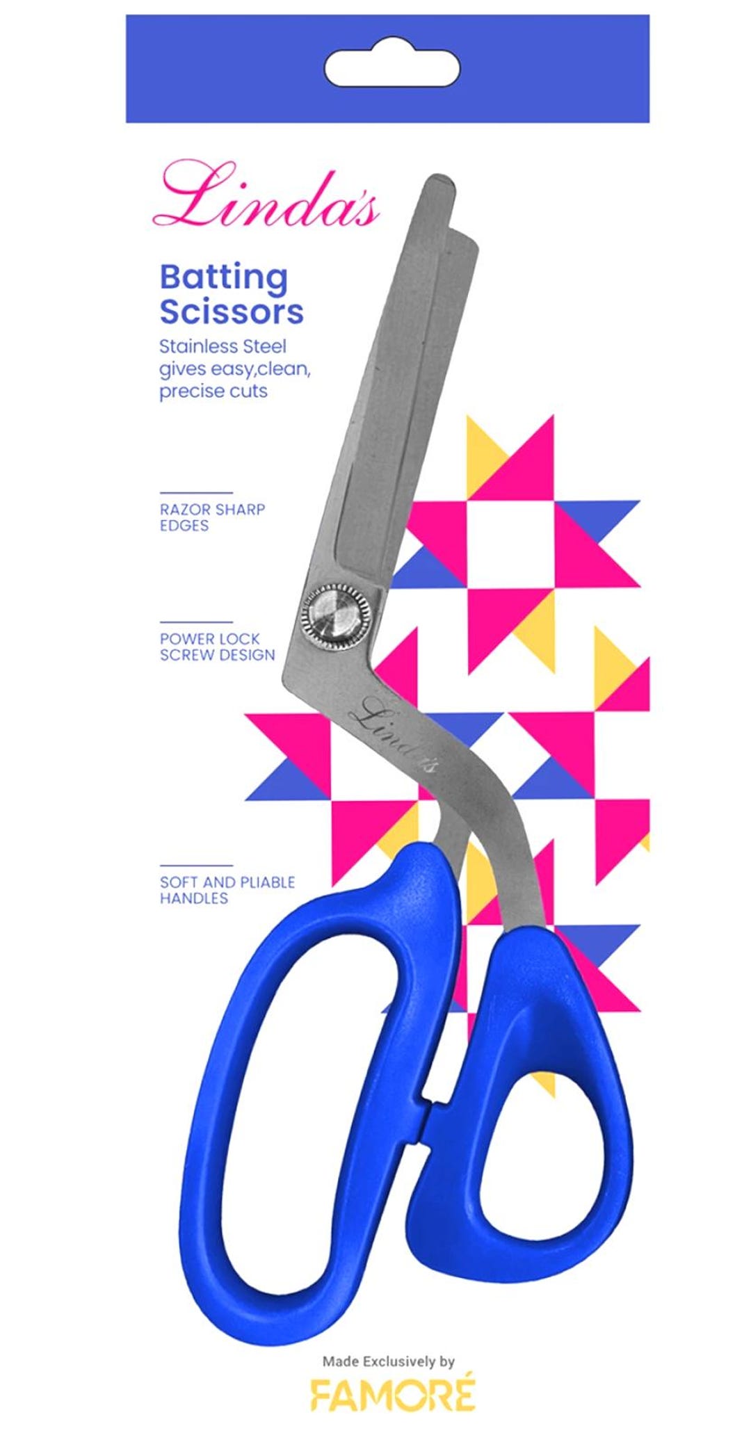 Linda's Batting Scissors Blue - Etsy