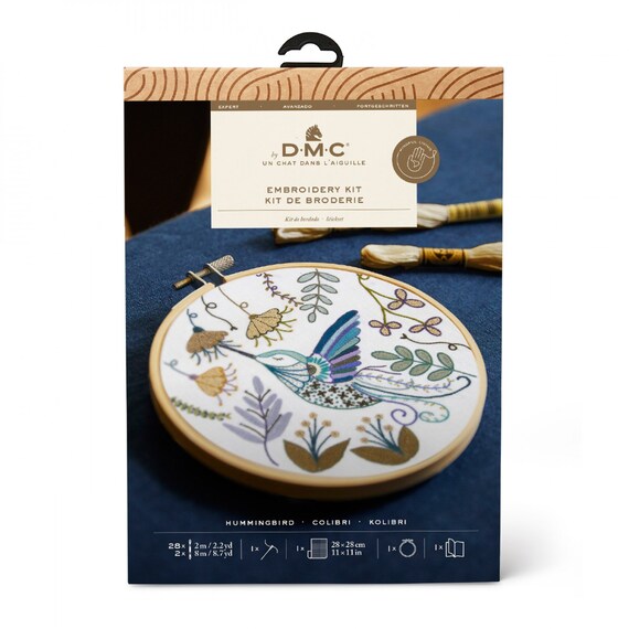 Hummingbird Embroidery Kit by Christel Gouze Hummingbird Embroidery Kit by Christel Gouze