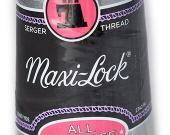 Maxi Lock All Purpose Thread Steel 8065 3000 YD Cone  MLT-070