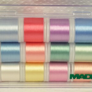 Madeira 18 Spool Baby Collection Madeira Rayon Thread 8040BC