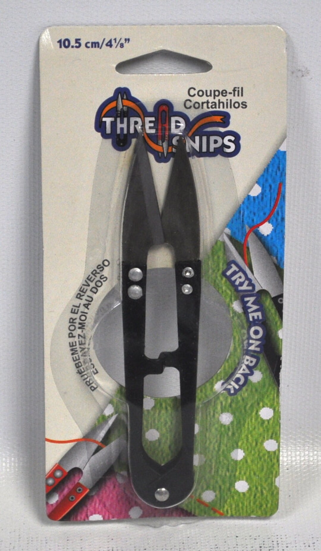 4.125 Inch Black Metal Thread Snips B4801 - Etsy