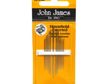 John James Household Needle Assortment 12ct JJ10300