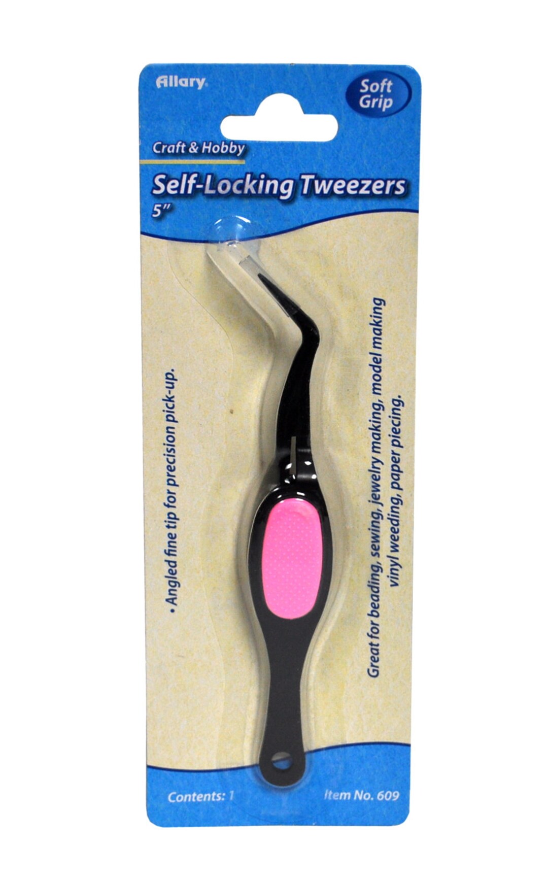 5 Inch Soft Grip Selflocking Tweezers Etsy