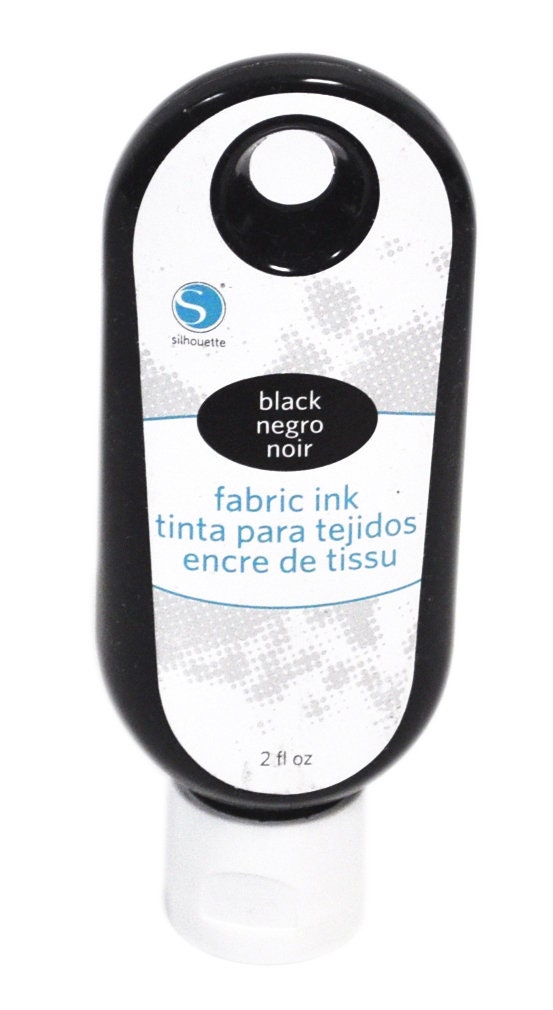 Silhouette Fabric Ink 2oz - Black