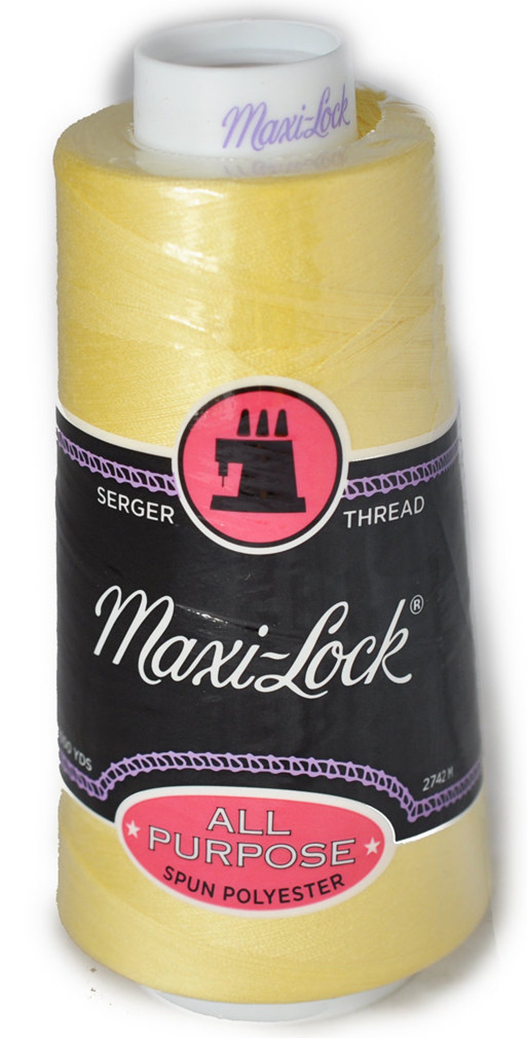 Maxi Lock All Purpose Thread Sunlight 3000 YD Cone MLT-071 - Etsy