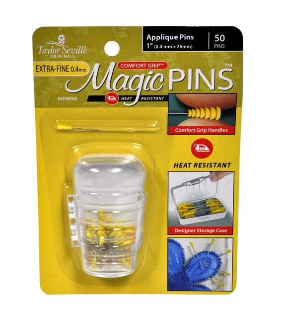 Taylor Seville Magic Pins Applique Yellow