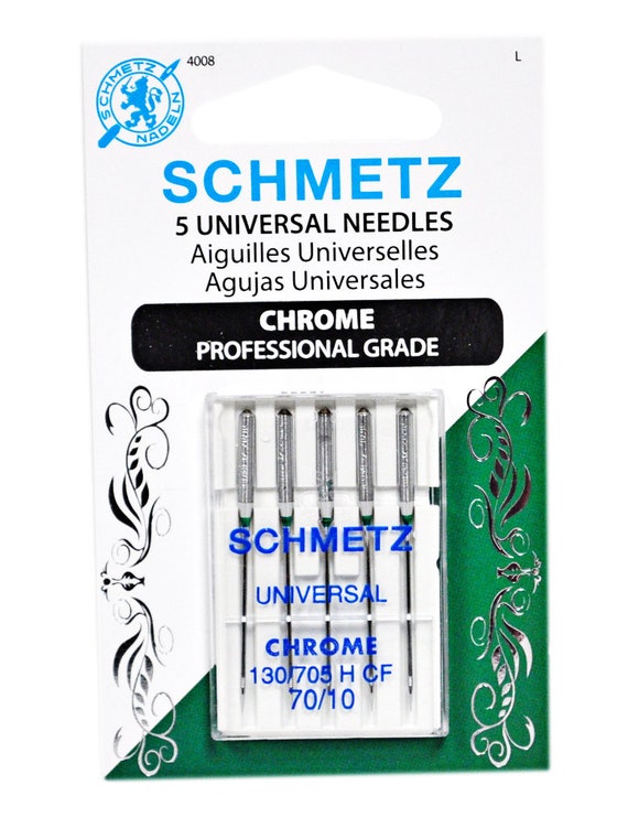 Chrome Universal Schmetz Needle 10 ct, Size 90/14 - 1 Package Chrome Universal Schmetz Needle 10 ct, Size 90/14 - 1 Package