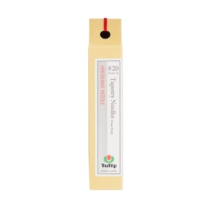 Aghi da ricamo Tulip Tapestry Needles Punto Croce n. 20 Punta Tonda