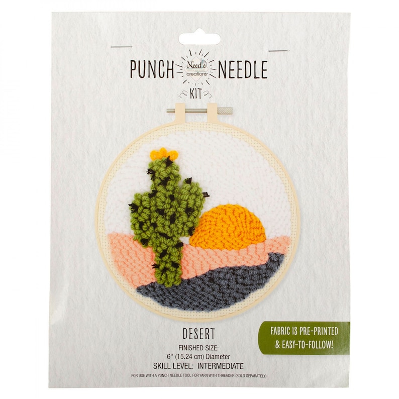 Needle Creations Desert Punch Needle Kit - Etsy