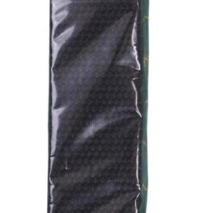 May include: A black woven strap packaged in a clear plastic sleeve with a white and blue header card. The header card features the text byannie.com and Purse Parts. The strap is rectangular and made of a textured, durable fabric material.