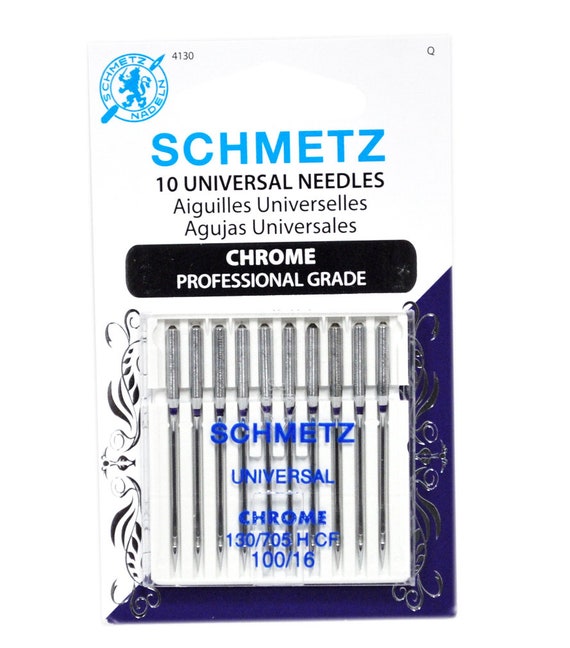 Chrome Universal Schmetz Needle 10 ct, Size 100/16 - 1 Package Chrome Universal Schmetz Needle 10 ct, Size 100/16 - 1 Package