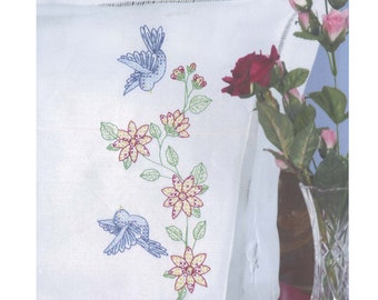 Jack Dempsey Kissenbezug Mit Hirsch-Motiv & Perlenrand – 2 Stück, Baumwolle/Polyester, Zum Besticken