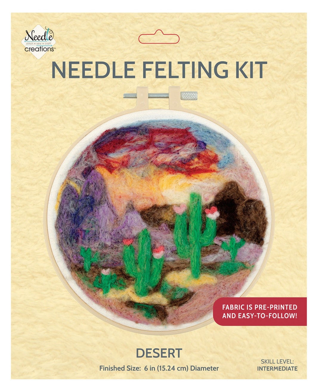 Needle Creations Needle Felting Kit Cactus Desert - Etsy