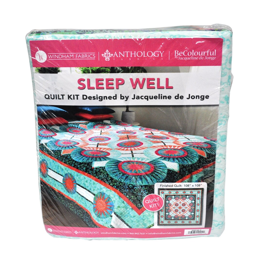 Windham Fabrics Sleep Well Quilt Kit 108in X 108in Etsy