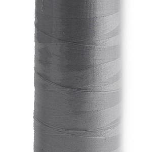 May include: A spool of grey serger thread with the text "Premium Serger Thread" on the label.