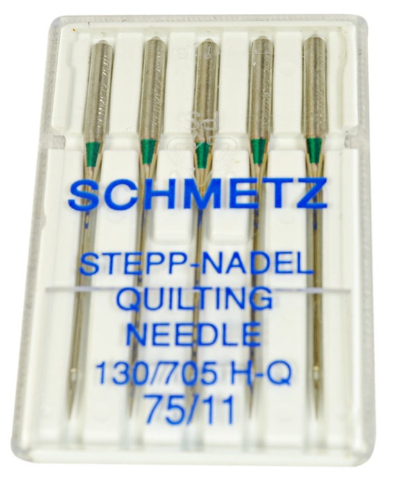 Schmetz Chrome Quilt Machine Needles Size 75/11 5/Pkg