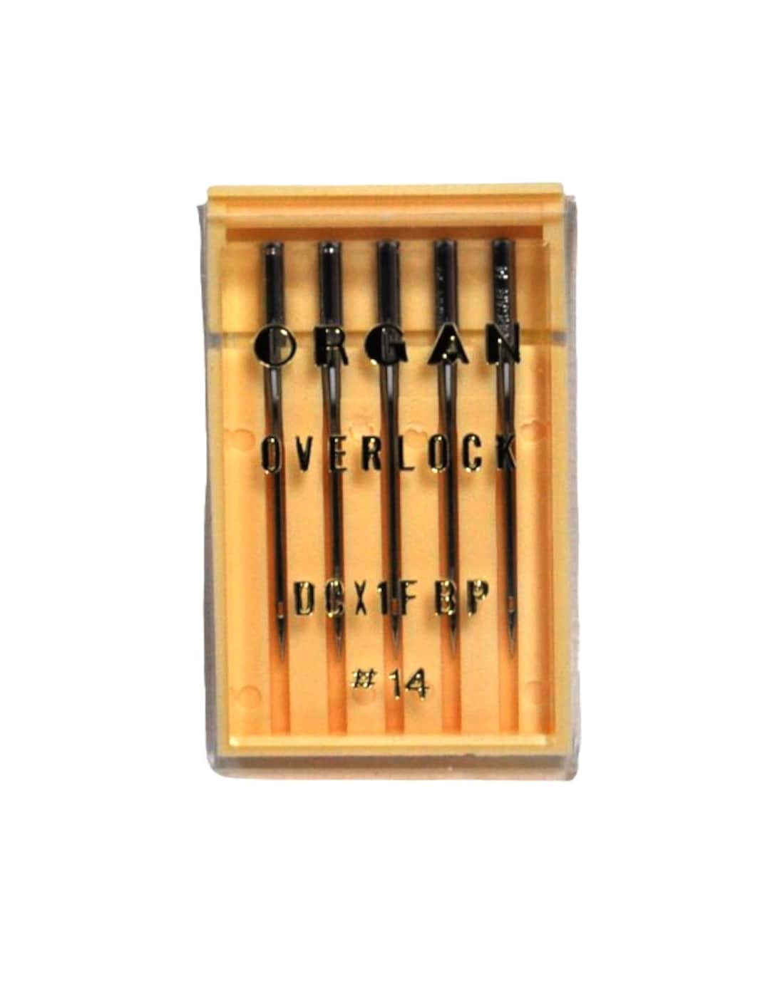 Organ Overlock Dcx1f Ball Point Sewing Machine Needles Size 14 - Etsy