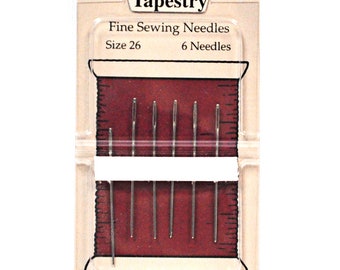 Piecemaker Tapestry Fine Sewing Needles Taille 26