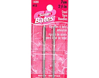 Susan Bates Steel Yarn Needles 2 3/4in