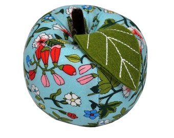 Liberty Fabrics Wildflower Field Apple Pin Cushion