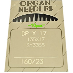 Organ Industrial Sewing Machine Needle 135X17-160