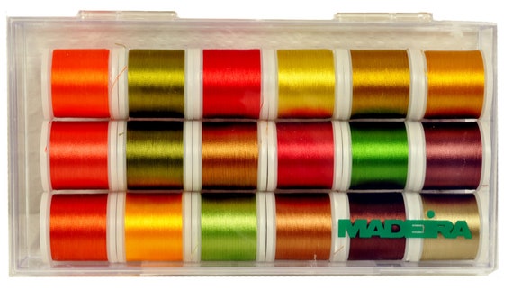 Madeira 18 Spool Autumn Collection Madeira Rayon Thread 8040AC