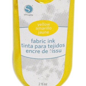 Silhouette Fabric Ink 2oz - Black