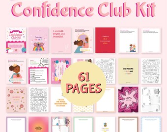 Confidence Club Kit for Kids – which includes the original workbook PLUS exclusive add-on’s!