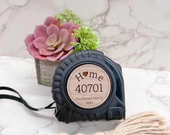 Personalized Measuring Tape / Realtor Gift / Gifts for New Home Owner