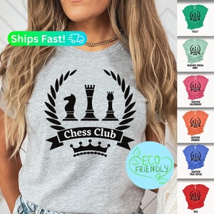 Chess Club Shirt, Chess Tee, Chess Game T-shirt