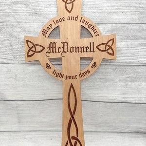 Celtic Cross Personalized
