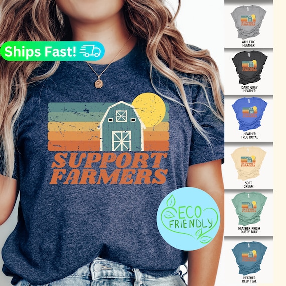 Support Farmers Shirt Farming Shirt