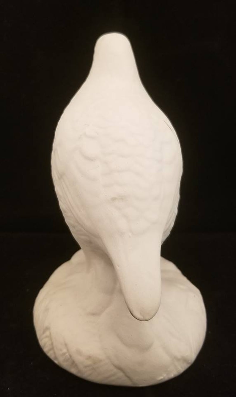 Hunting bird Unpainted Ceramic Quail Bird 6 Tall Ready to paint Ceramics Art Project Unfinished Bisque Home Decor Autumn Quail