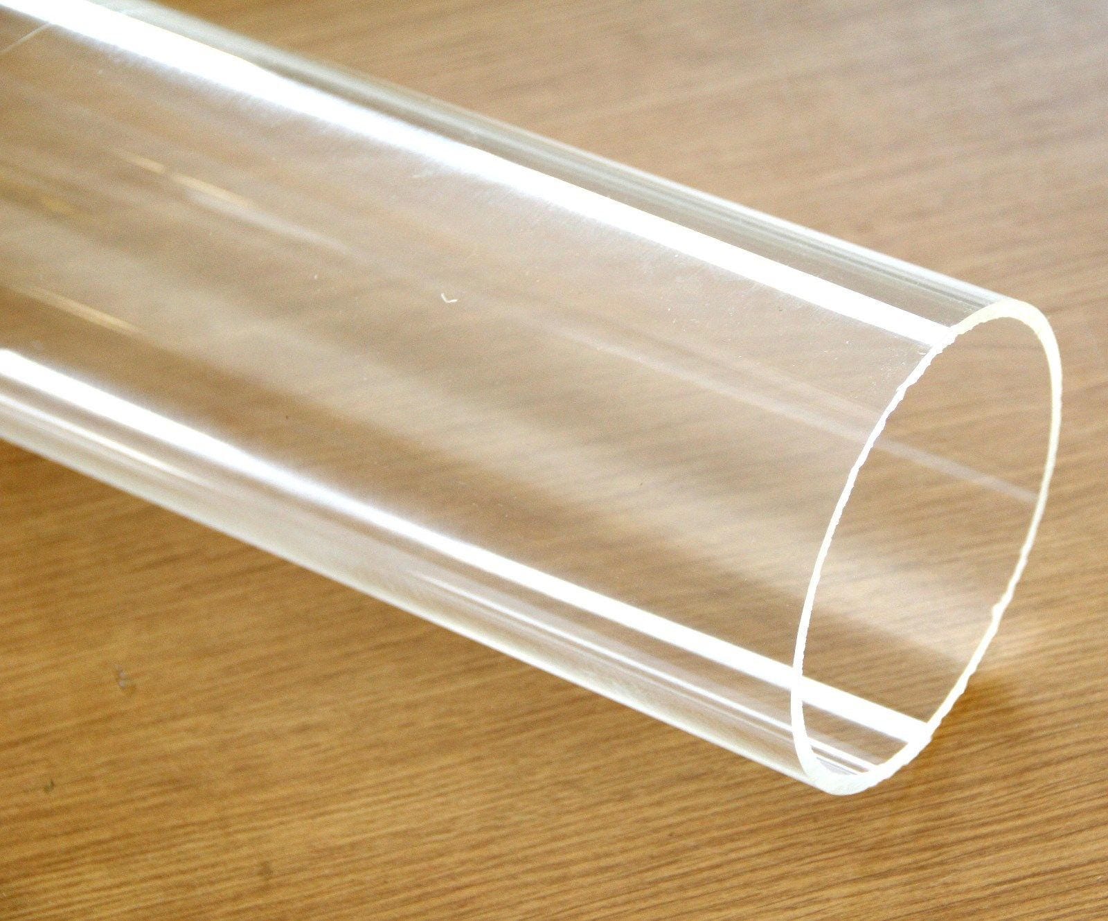 1 x 6 Clear Plastic Cylinder Packaging Tubes | Danco