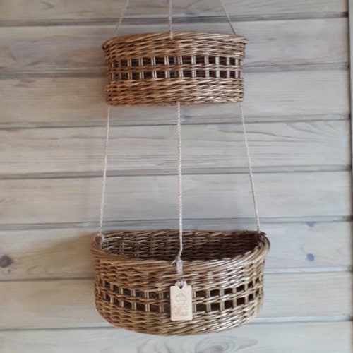 Fruit Hammock Banana Holder Hanging Fruit Basket Storage Etsy