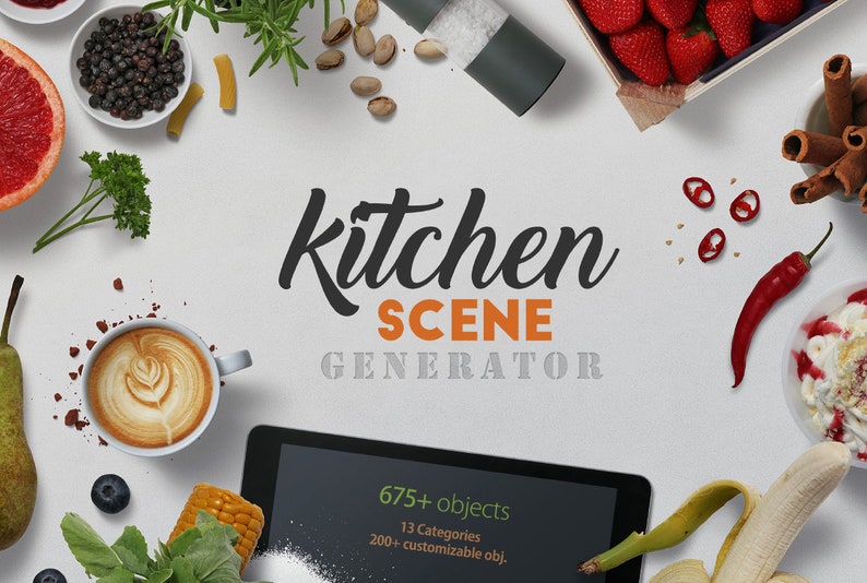 Kitchen Scene Generator image 1