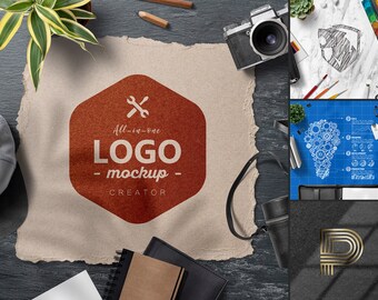 All-In-One Logo Mockup Creator