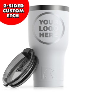 Personalized Personalized RTIC 12 oz Coffee Cup - Stainless - Customize  with Your Logo, Monogram, or Design - Custom Tumbler Shop