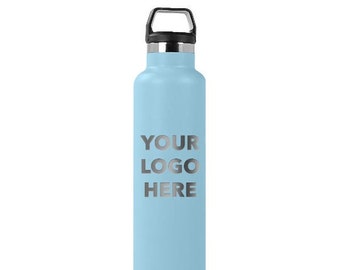RTIC Customized 20 oz Vacuum Insulated Engraved Water Bottle| Personalized | Decorative Tumbler Customized Logo