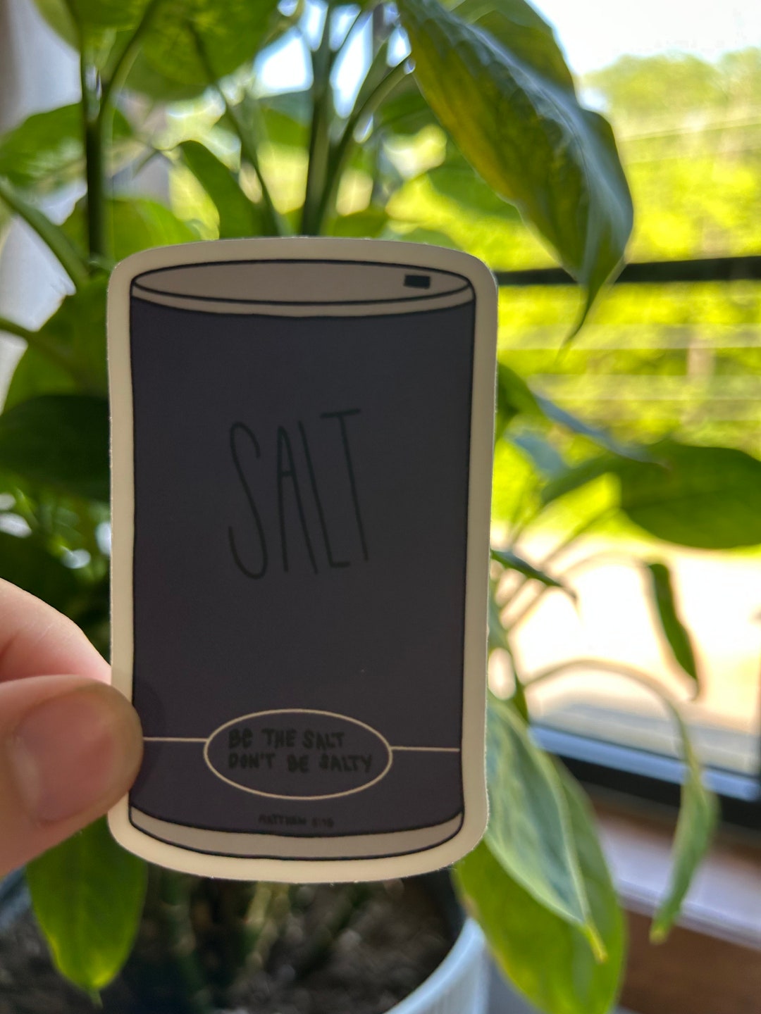 Be the Salt Sticker - Etsy