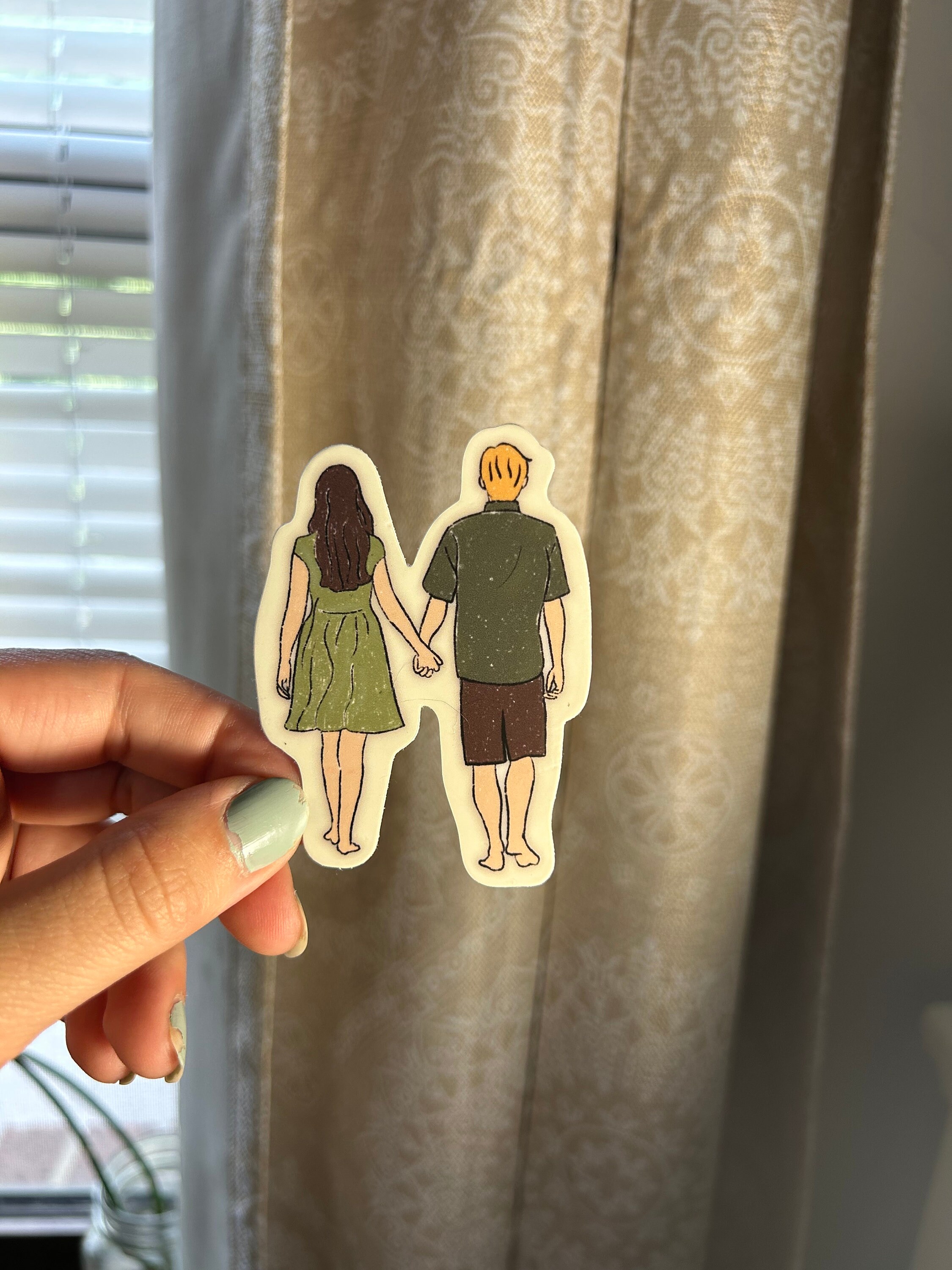 Couple Sticker - Etsy
