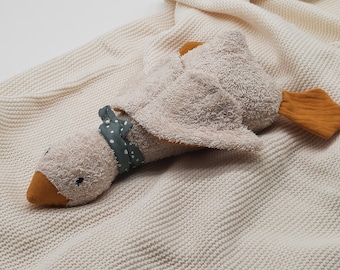 Pequeño ganso de juguete musical con la melodía que elijas / Regalo para nacimiento / Baby shower / Bautizo