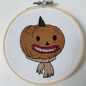 Over the Garden Wall - Spooky Pumpkin - &quot;5 inch hoop