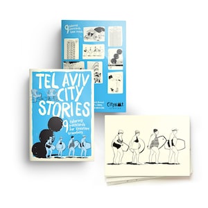 9 Postkarten Bundle: Tel Aviv, Postkarten, Set, Tel Aviv, Papier, Geschenk