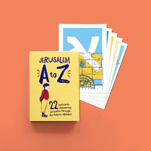 Jerusalem A-Z Postkarten Bundle