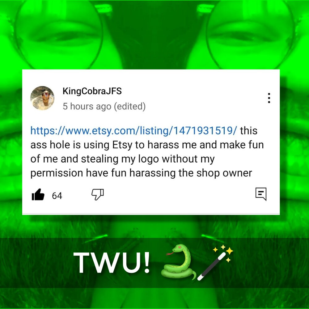 Kingcobrajfs Shirt Cobra Craft Wands Parody King Cobra Bubblefree