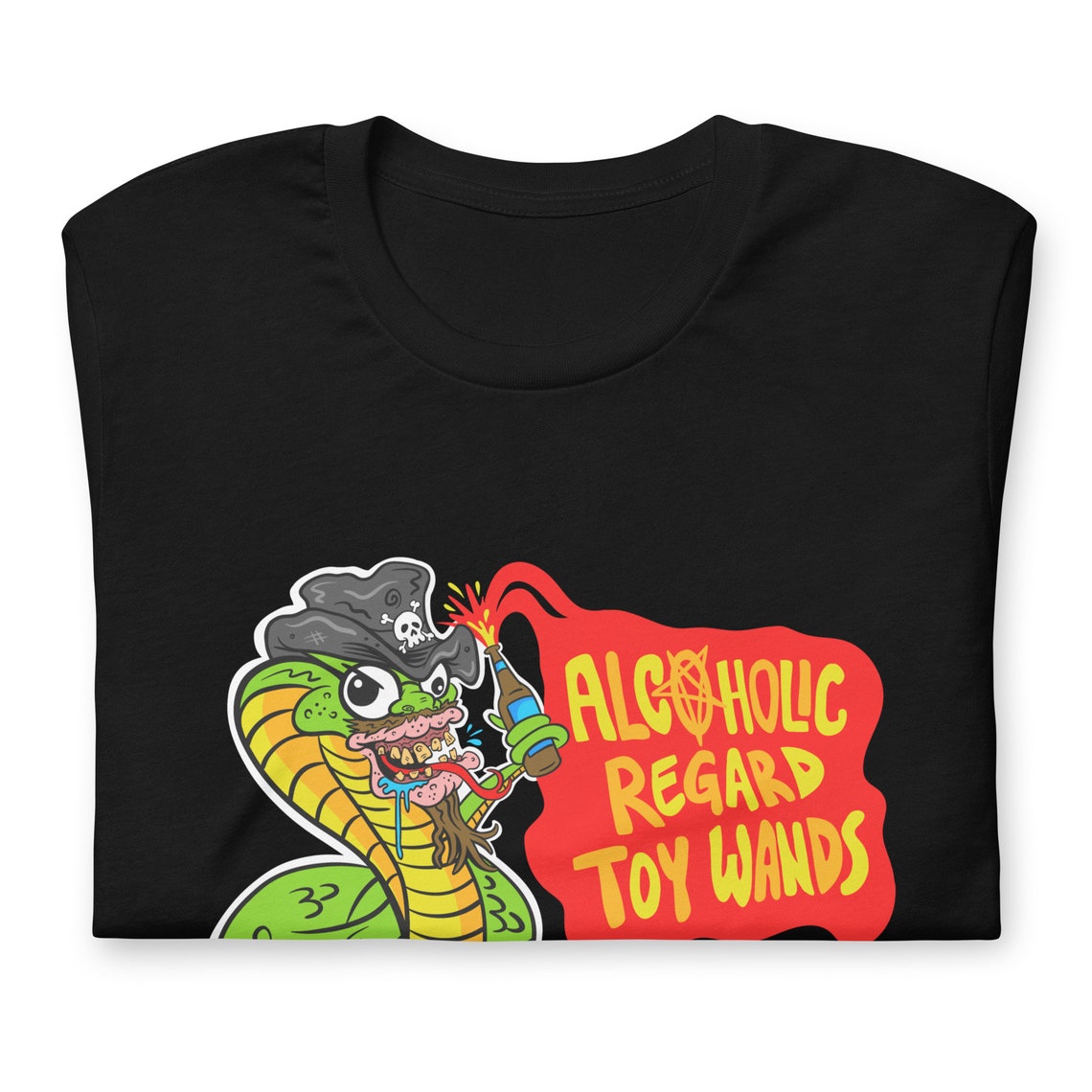 Kingcobrajfs Shirt Cobra Craft Wands Parody King Cobra Unisex Tshirt