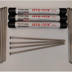 8&quot; Food Grade Stainless Steel Potato Nails Baking Spikes - 3 Pack Special