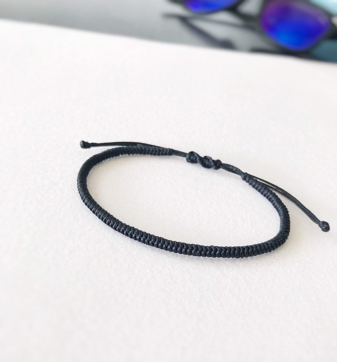 Minimalist Braided Bracelet Cord, Simple Everyday Bracelet, Unisex Anklet Bracelet, Gifts for ...