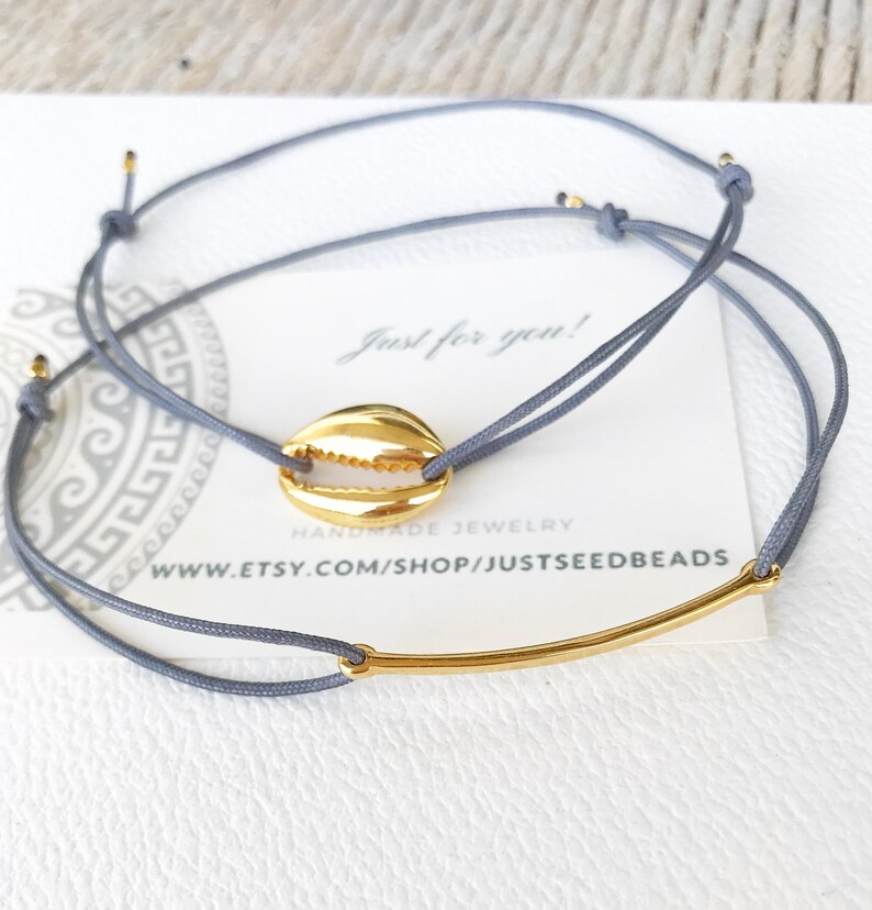 Anklets Beach Anklet for Women Gold Cowrie Shell Charm Etsy